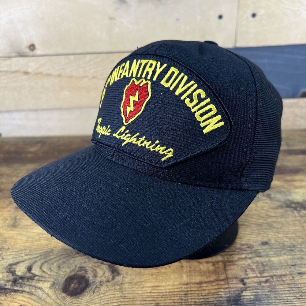 25th Infantry Division Tropic Lightning Trucker SnapBack Adjustable Hat